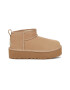 UGG Ghete de piele intoarsa fara inchidere Classic Ultra - Pled.ro