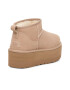 UGG Ghete de piele intoarsa fara inchidere Classic Ultra Mini - Pled.ro