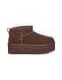 UGG Ghete de piele intoarsa fara inchidere Classic Ultra Mini - Pled.ro