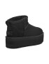 UGG Ghete de piele intoarsa fara inchidere Classic Ultra Mini - Pled.ro