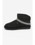 UGG Ghete din piele intoarsa fara inchidere Classic Mini Crescent - Pled.ro