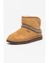 UGG Ghete din piele intoarsa fara inchidere Classic Mini Crescent - Pled.ro