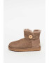 UGG Ghete fara inchidere din piele intoarsa cu nasture Mini Bailey - Pled.ro