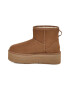 UGG Ghete flatform rezistente la apa din piele intoarsa Classic Mini - Pled.ro