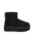 UGG Ghete flatform rezistente la apa din piele intoarsa Classic Mini - Pled.ro