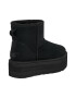 UGG Ghete flatform rezistente la apa din piele intoarsa Classic Mini - Pled.ro