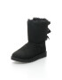 UGG Ghete negre din piele intoarsa fara inchidere Bailey - Pled.ro