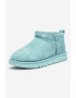 UGG Ghete slip-on de piele intoarsa cu finisaj rezistent la apa Classic Ultra Mini - Pled.ro