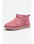 UGG Ghete slip-on de piele intoarsa cu finisaj rezistent la apa Classic Ultra Mini - Pled.ro