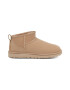 UGG Ghete slip-on de piele intoarsa cu finisaj rezistent la apa Classic Ultra Mini - Pled.ro