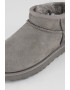 UGG Ghete slip-on de piele intoarsa cu finisaj rezistent la apa Classic Ultra Mini - Pled.ro