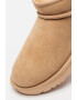 UGG Ghete slip-on de piele intoarsa cu finisaj rezistent la apa Classic Ultra Mini - Pled.ro