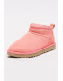 UGG Ghete slip-on de piele intoarsa cu finisaj rezistent la apa Classic Ultra Mini - Pled.ro