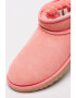 UGG Ghete slip-on de piele intoarsa cu finisaj rezistent la apa Classic Ultra Mini - Pled.ro