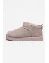 UGG Ghete slip-on de piele intoarsa cu finisaj rezistent la apa Classic Ultra Mini - Pled.ro