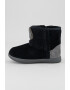 UGG Ghete slip-on de piele intoarsa si blana sintetica - Pled.ro