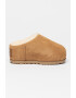 UGG Saboti din piele intoarsa cu talpa flatform Pumped - Pled.ro