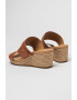 UGG Papuci wedge de piele Ebelle - Pled.ro