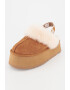 UGG Saboti slingback flatform din piele intoarsa Funkette - Pled.ro