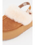 UGG Saboti slingback flatform din piele intoarsa Funkette - Pled.ro