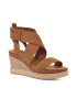 UGG Sandale-espadrile de piele intoasa cu velcro Ileana - Pled.ro