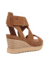 UGG Sandale-espadrile de piele intoasa cu velcro Ileana - Pled.ro