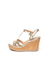 UGG Sandale wedge de piele Melissa - Pled.ro