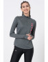 Under Armour Bluza cambrata cu fermoar pentru fitness - Pled.ro