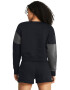 Under Armour Bluza crop de trening cu maneci cazute Essential - Pled.ro