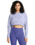 Under Armour Bluza crop supradimensionata de trening din material terry Rival - Pled.ro