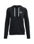 Under Armour Hanorac din amestec de lyocell cu fermoar pentru fitness Rival - Pled.ro