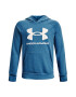 Under Armour Hanorac din fleece cu imprimeu logo contrastant Rival - Pled.ro