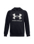 Under Armour Hanorac din fleece cu imprimeu logo contrastant Rival - Pled.ro