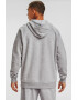 Under Armour Hanorac din fleece cu imprimeu logo si maneci raglan pentru fitness Rival - Pled.ro