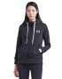 Under Armour Hanorac din material fleece cu fermoar pentru fitness Rival - Pled.ro