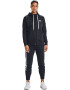 Under Armour Hanorac din material fleece cu fermoar pentru fitness Rival - Pled.ro