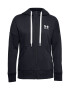 Under Armour Hanorac din material fleece cu fermoar pentru fitness Rival - Pled.ro