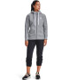 Under Armour Hanorac din material fleece cu fermoar pentru fitness Rival - Pled.ro