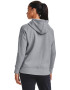 Under Armour Hanorac din material fleece cu fermoar pentru fitness Rival - Pled.ro