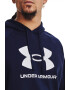 Under Armour Hanorac lejer cu imprimeu logo pentru fitness Rival - Pled.ro