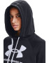 Under Armour Hanorac lejer de fleece cu buzunar kangaroo pentru antrenament Rival - Pled.ro