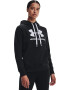 Under Armour Hanorac lejer de fleece cu buzunar kangaroo pentru antrenament Rival - Pled.ro