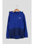 Under Armour Hanorac lejer cu logo pe maneca Double Knit - Pled.ro