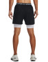 Under Armour Pantaloni scurti 2-in-1 cu logo pentru fitness Vanish - Pled.ro