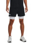 Under Armour Pantaloni scurti 2-in-1 cu logo pentru fitness Vanish - Pled.ro