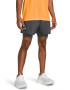 Under Armour Pantaloni scurti cu aspect 2in1 si buzunare oblice pentru alergare Launch - Pled.ro