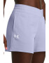 Under Armour Pantaloni scurti din material terry cu talie inalta pentru fitness Rival - Pled.ro