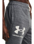 Under Armour Pantaloni sport cu buzunare laterale si logo pentru fitness Rival - Pled.ro