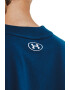 Under Armour Top crop cu logo pentru antrenament Collegiate - Pled.ro