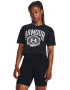 Under Armour Top crop cu logo pentru antrenament Collegiate - Pled.ro